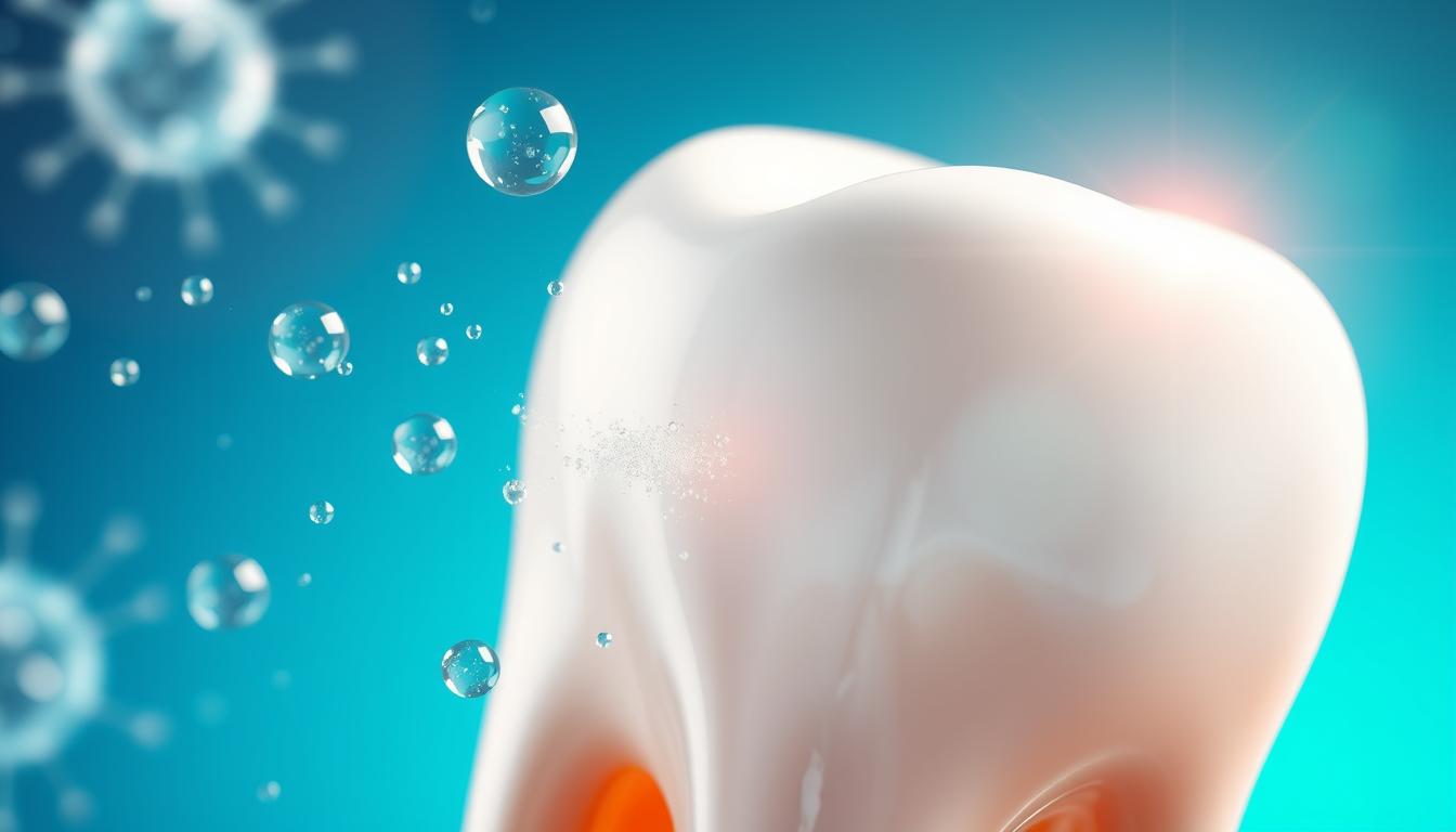 How fluoride protects teeth