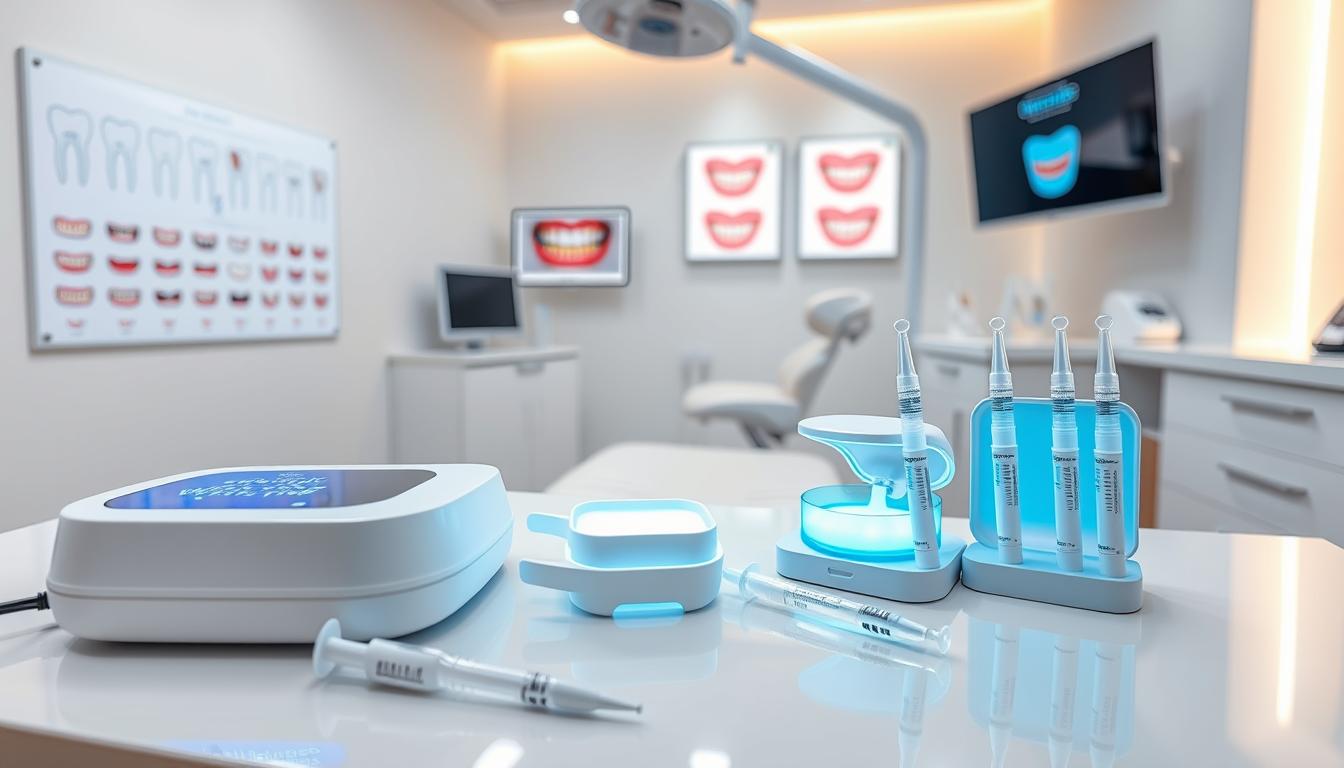 Teeth whitening options and results