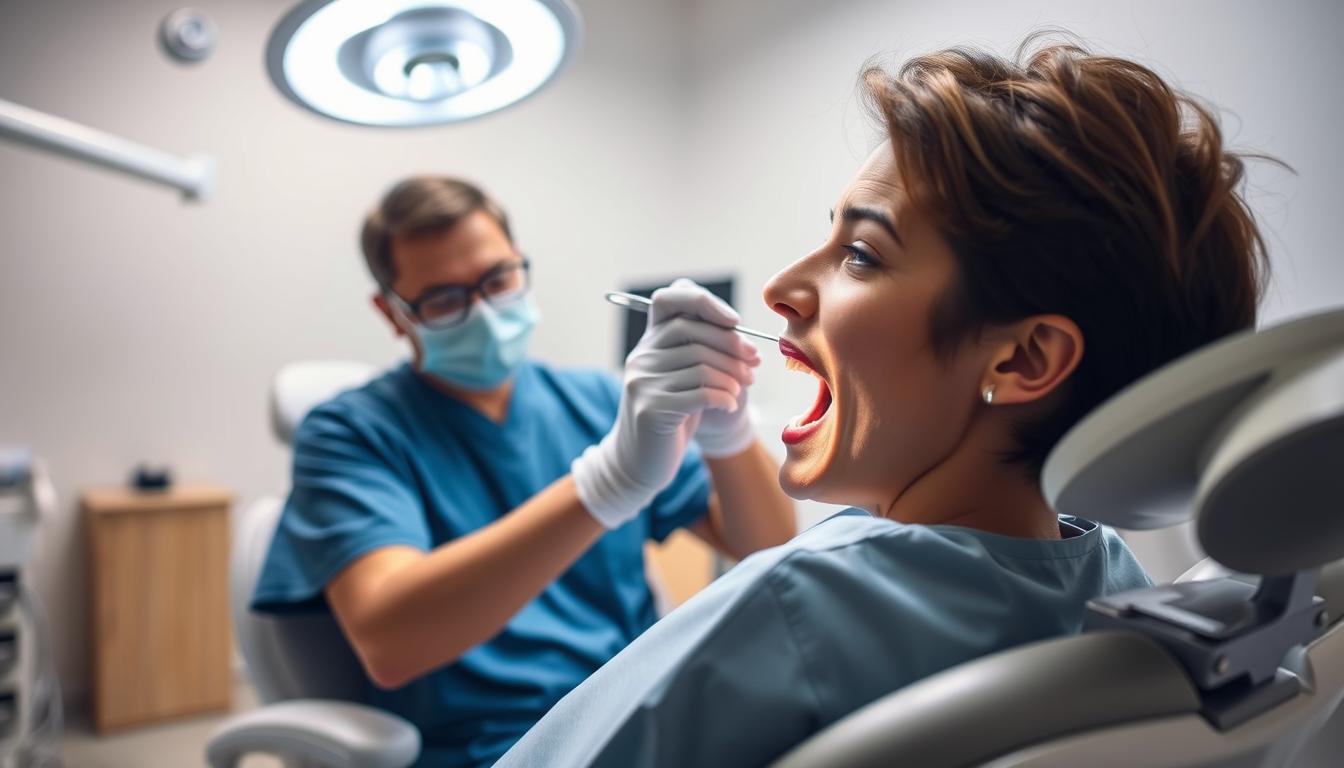 Dental Examination for Grinded Teeth Repair