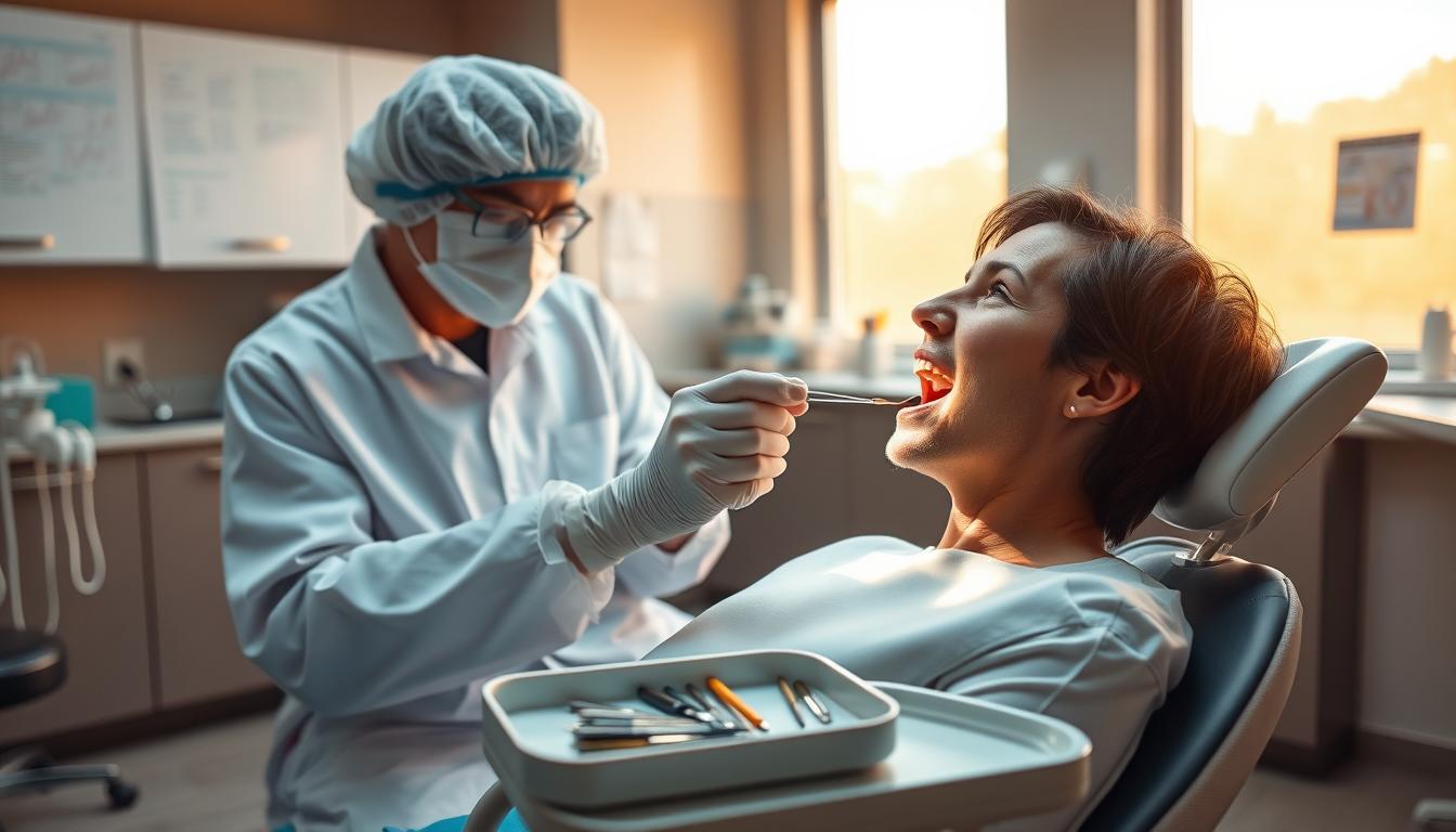 Dental Post-Cleaning Examination Process