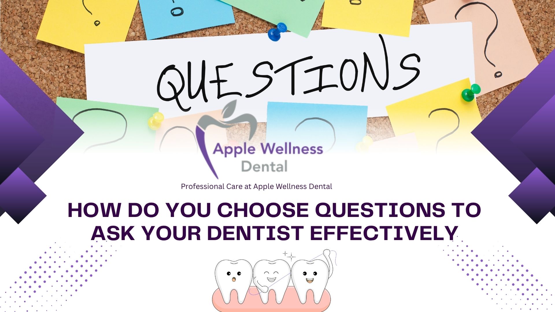 How Do You Choose Questions to Ask Your Dentist Effectively - Apple Wellness Dental