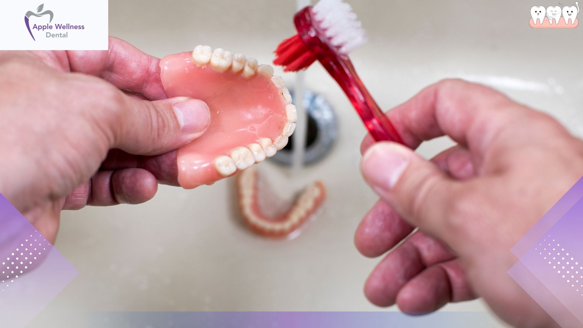 How to Care for Dentures Properly - Apple Wellness Dental