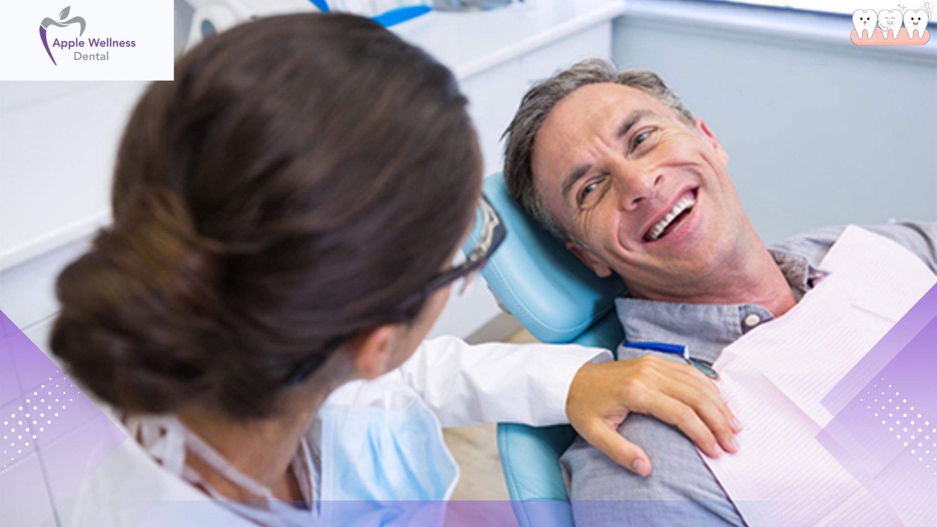 How Aging Changes Your Teeth and Gums - Apple Wellness Dental