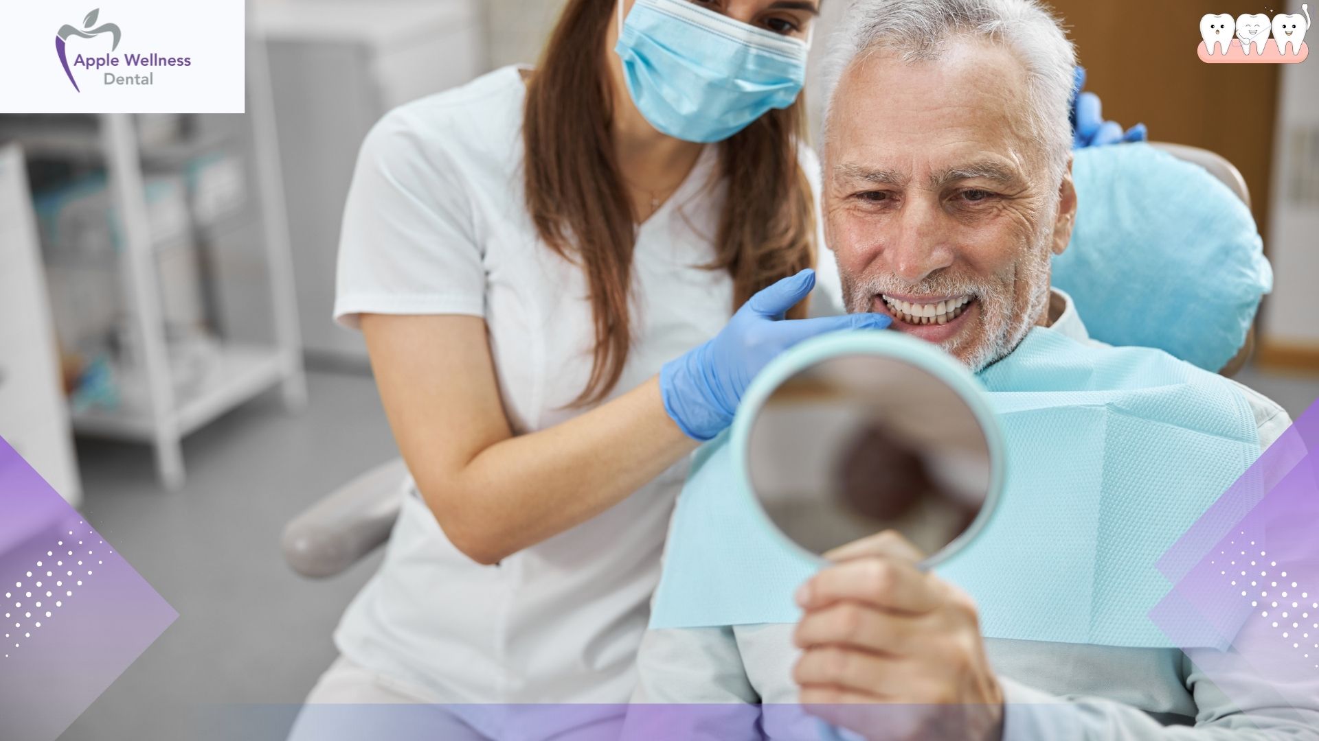 Dental Implants Can Still Be an Option Later in Life - Apple Wellness Dental