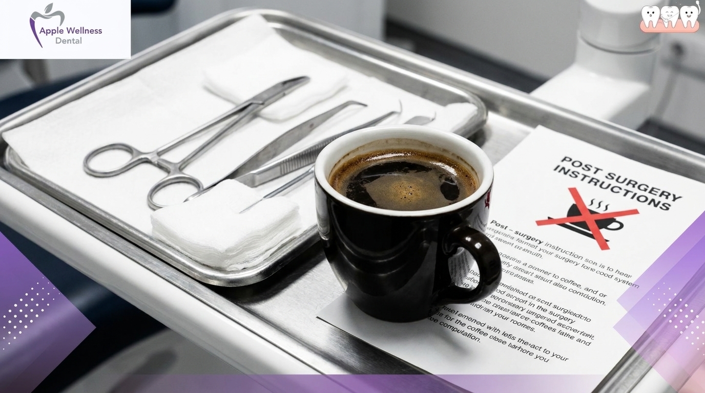 The Complete Post-Extraction Beverage Guide: Safely Returning to Your Morning Brew - Apple Wellness Dental