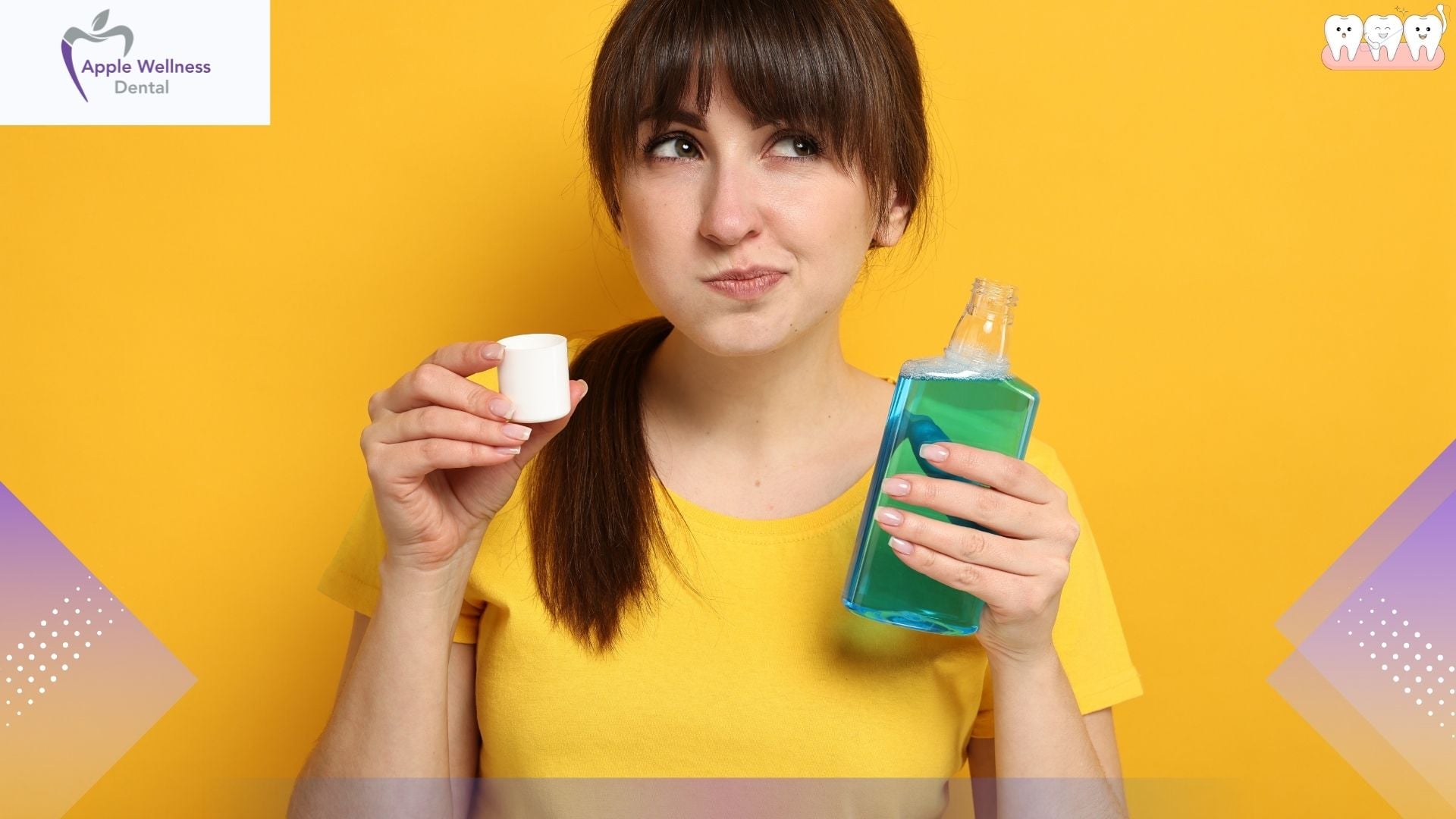 The Complete 2026 Guide to Using Mouthwash After a Tooth Extraction - Apple Wellness Dental The Complete 2026 Guide to Using Mouthwash After a Tooth Extraction - Apple Wellness Dental